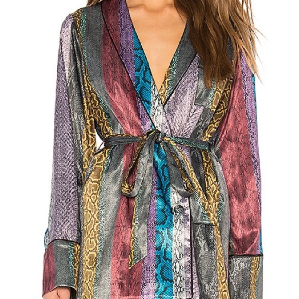 L’academie Snake Multicolor Robe Blazer